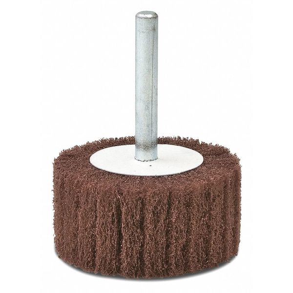 Flap Whl, 2x1x1/4, Fine, Blue