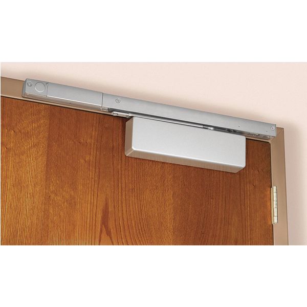 Manual Hydraulic Norton Parts Door Closer Heavy Duty Interior and Exterior, Aluminum