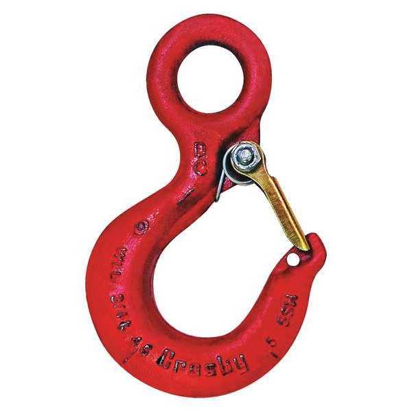 Eye Hook, Carbon Steel, 30,000 lb., Red