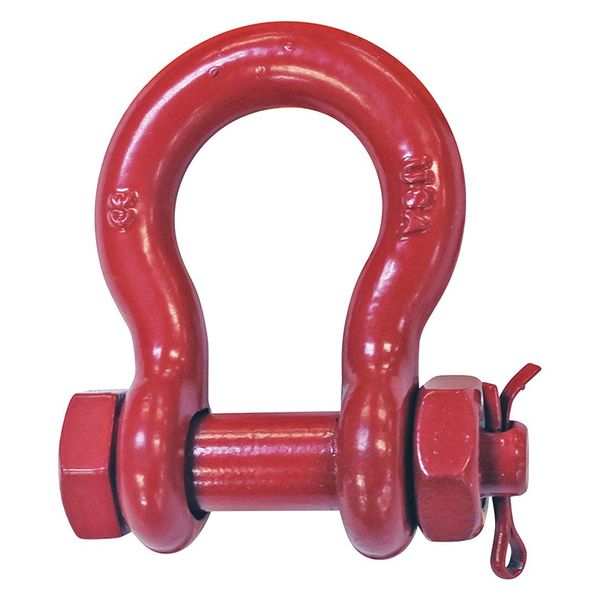Anchor Shackle, Carbon Steel, 27,000 lb.