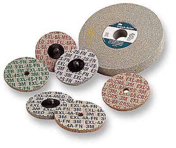 Unitized Wheel, 6 Diax1/2 Wx3/4, SC, FN, PK4