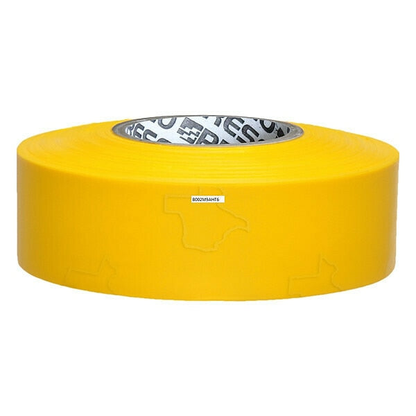 Texas Flagging Tape, Yllw, 300ft, 1-3/16 In