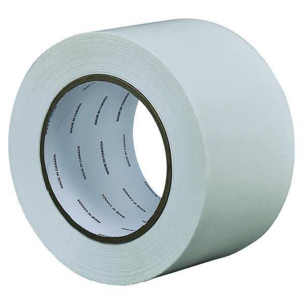 Film Tape, Polyethylene, White, 1In x 36 Yd