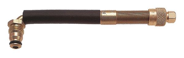 Tire Valve, Large Bore, 6in, Brass