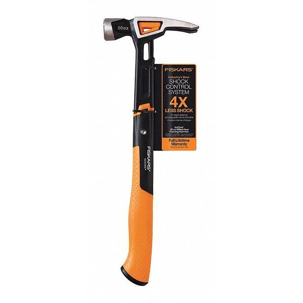 IsoCore 20oz Milled Framing Hammer 15.5