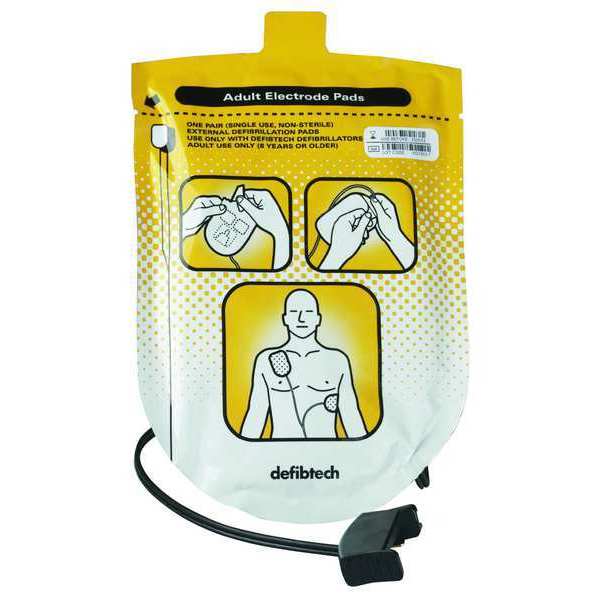 Adult Electrode Pads, 12 In. L, PR