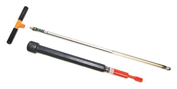 Soil Recovery Probe, 33 In, SS, Hammer
