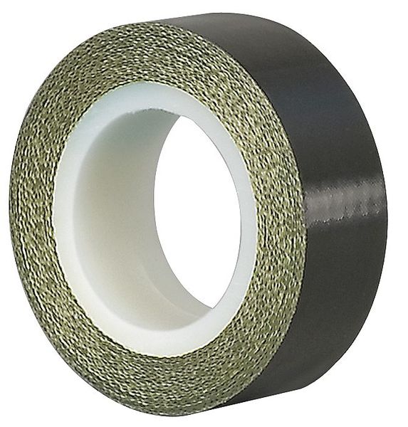 Cloth Tape, 3 In x 5 yd, 7 mil, Black