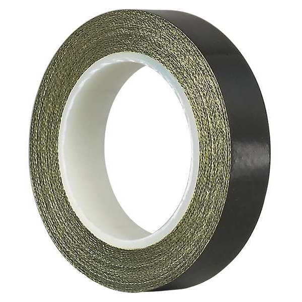 Film Tape, 4 In x 5 yd, 8 mil, Black
