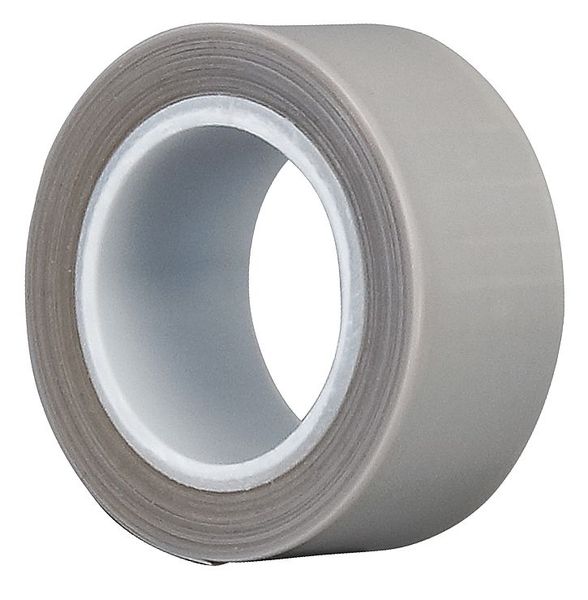 Film Tape, Skived PTFE, Gray, 2 In. x 5 Yd.
