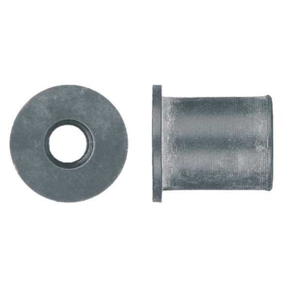 Rivet Nut, M6-1.00 Thread Size, Rubber, 10 PK
