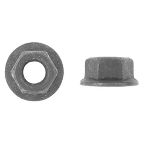 Flange Nut, M5-0.80, Steel, Not Graded, Phosphate, 11 mm Hex Wd, 5 mm Hex Ht, 50 PK