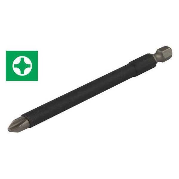 Phillips AntiScuff Screwdriver Bit, 2, 4in