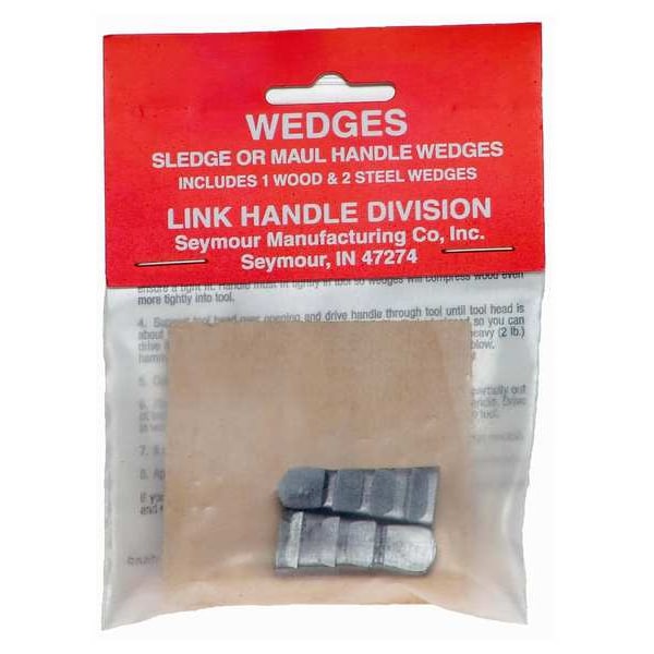 Hammer Handle, 1 Wood, 2 Steel Wedges
