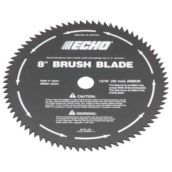 Brush Cutter Blade, 8 In. Dia.