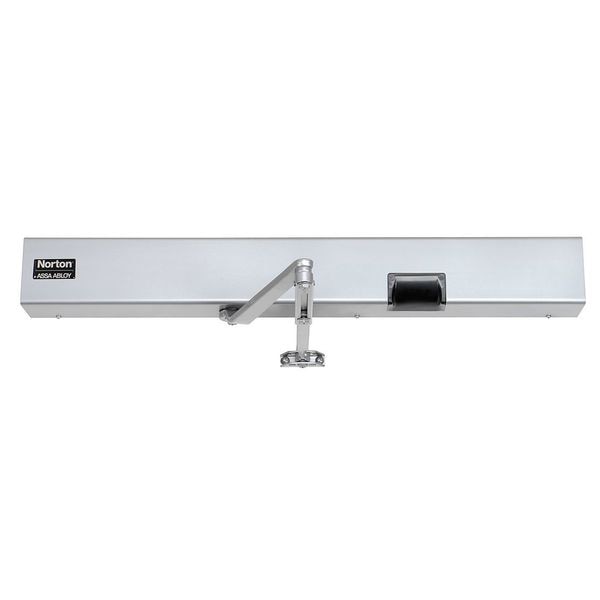 Manual Hydraulic Norton 7100SZ Door Closer Heavy Duty Interior and Exterior, Aluminum