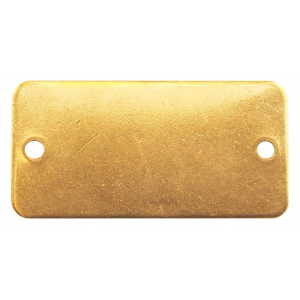 Tag, Brass, Yellow, 1