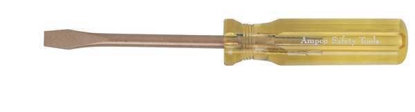 Non-Sparking Slotted Screwdriver 1/4 in Round
