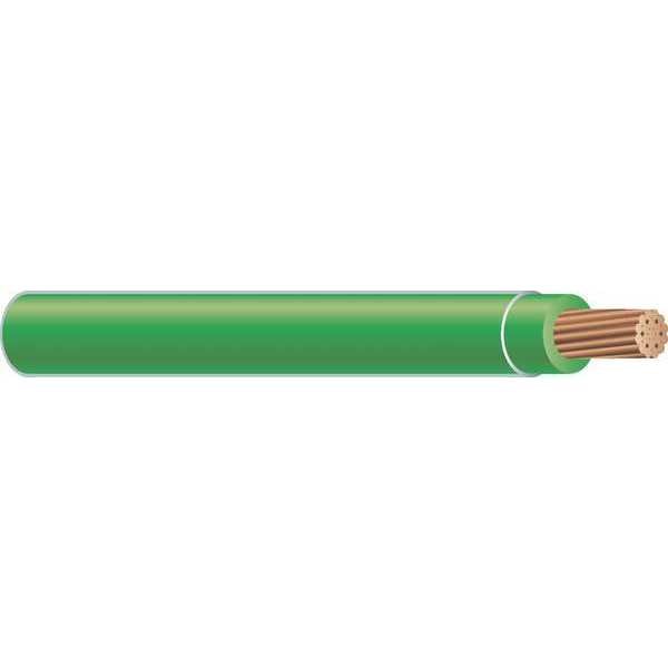 Building Wire, THHN, 10 AWG, 50 ft, Green, Nylon Jacket, PVC Insulation