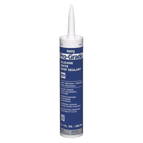 Roofing Sealant, 10.1 oz, Cartridge, White
