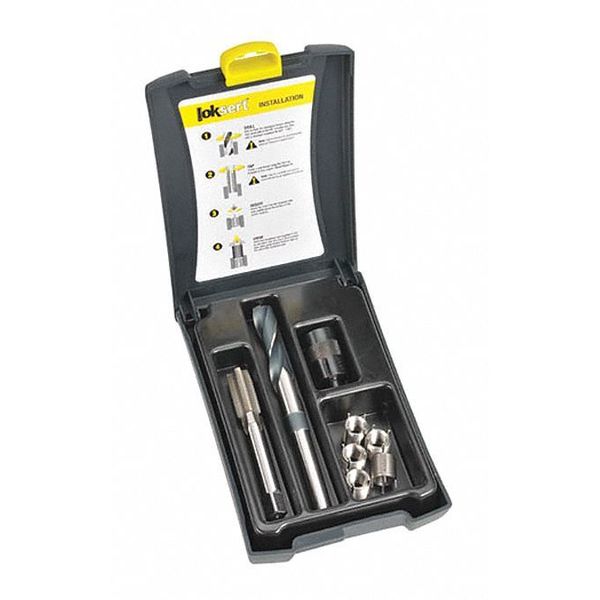 Thread Repair Kit, Key Locking Thread Inserts, Carbon Steel