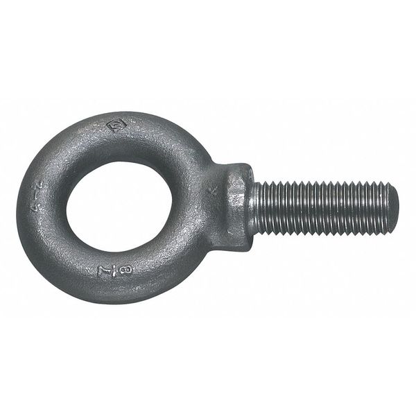 Eye Bolt With Shoulder, Carbon Steel
