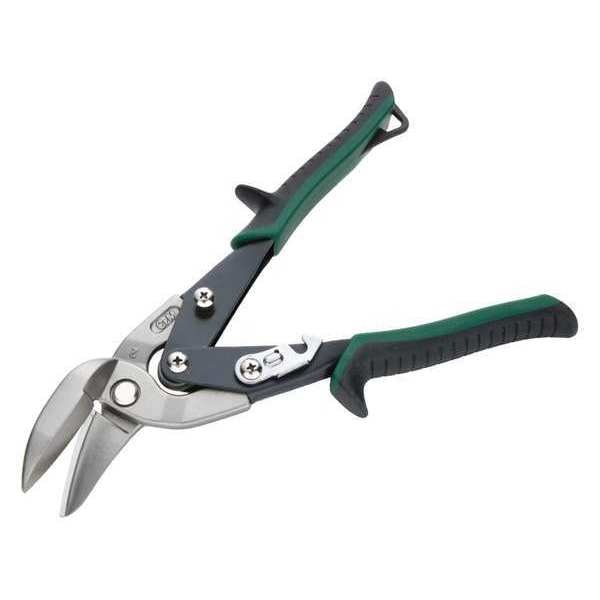 Offset Aviation Snip, Right, Straight, 9-1/4