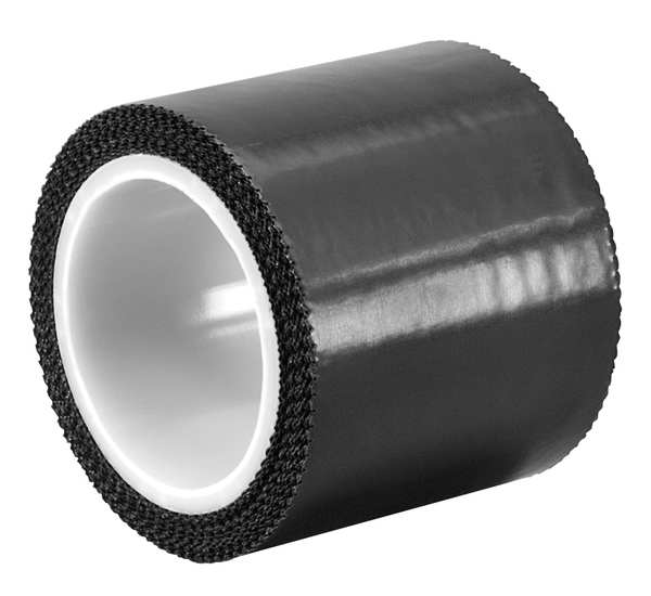 Film Tape, Polyethylene, Black, 2 In x 5 Yd