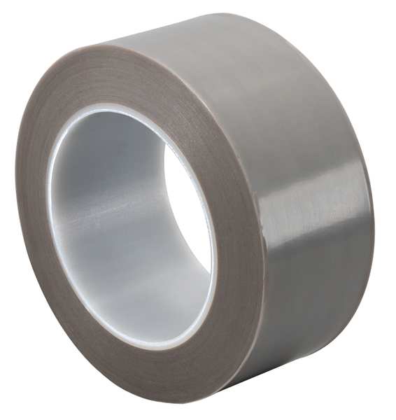 Film Tape, Skived PTFE, Gray, 1 In x 36 Yd