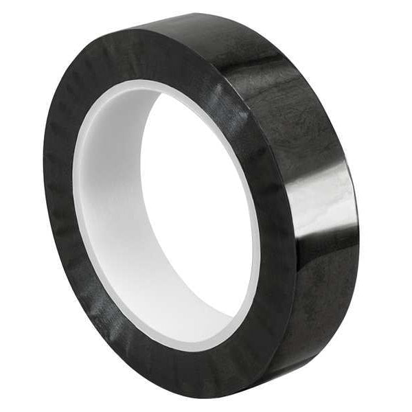 Metalized Film Tape, Black, 1/4In x 72Yd