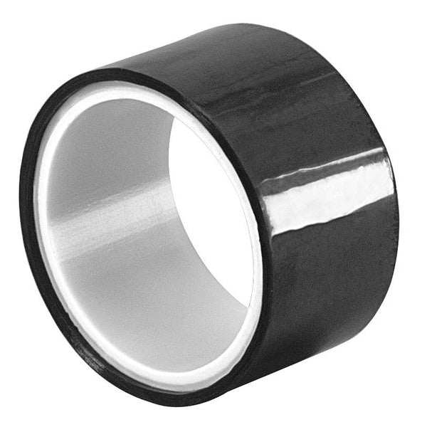 Metalized Film Tape, Black, 1In x 5Yd