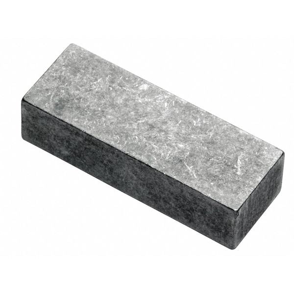 Undersized Machine Key, Square End, Carbon Steel, Plain, 1-1/4 in L, 5/16 x 3/8 in Sq