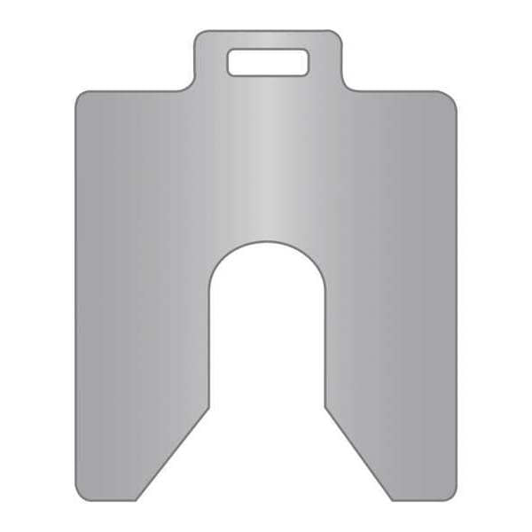 Slotted Shim 2 x 2 (A) x .010 SS 5/8