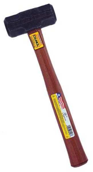 Engineers Hammer, 4 lb., 15 In L, Hickory