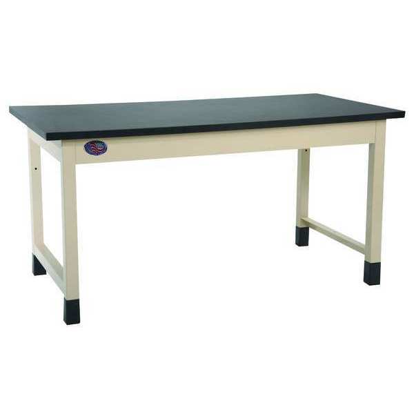 Workbench, Epoxy Resin, 72 in W, 30 in Height, 1,000 lb, Straight
