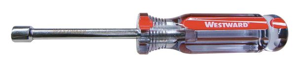 Nut Driver, 6.0mm, Hollow, Fluted, 3 in.