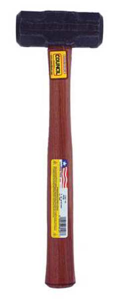Engineers Hammer, 3 lbs., 15 In L, Hickory