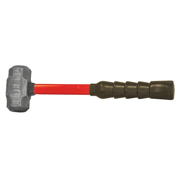 Engineers Hammer, 3 lb, 14 In L, Fiberglass