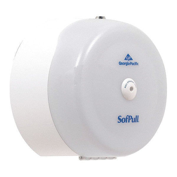 Toilet Paper Dispr, Translucent White