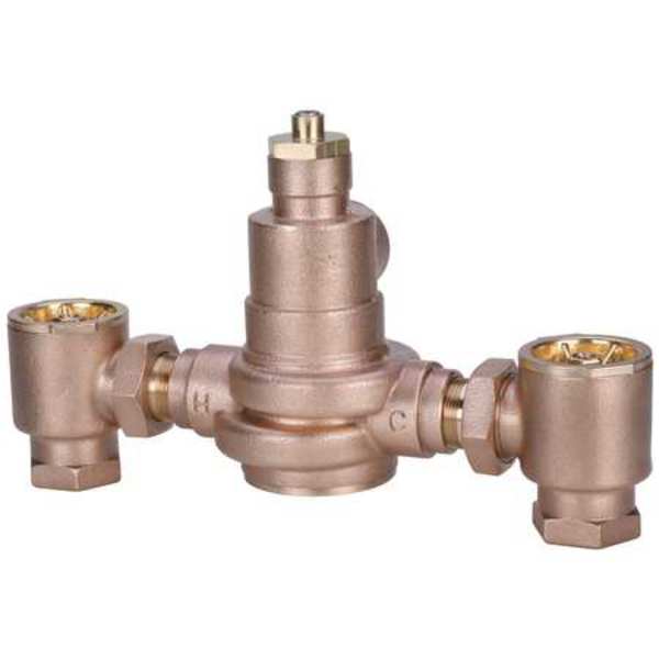Mixing Valve, Brass, 110 gpm