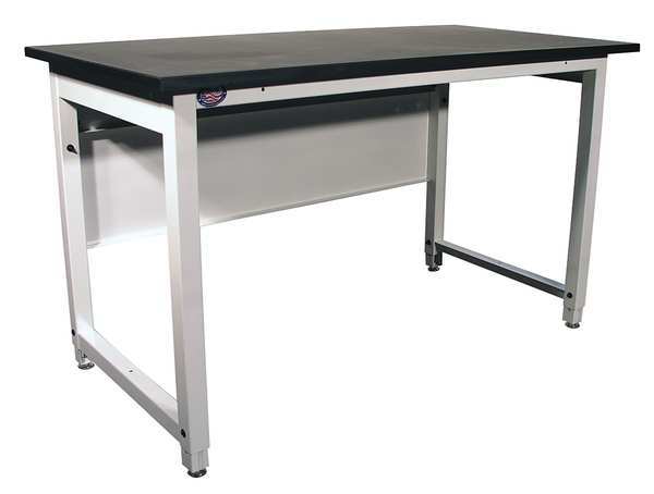 Bolted Lab Heavy Duty Work Bench, Epoxy Resin, 60
