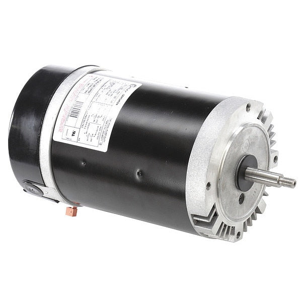 Pool Pump Motor, Capacitor-Start, 1 HP, 56J Frame, 3,450 Nameplate RPM