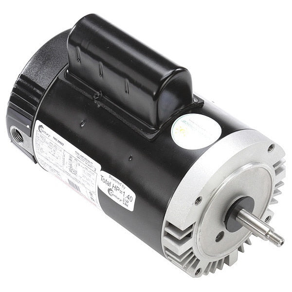 Pool Pump Motor, Permanent Split Capacitor, 1, 1/10 HP, 56J Frame, 3,450/1,725 Nameplate RPM