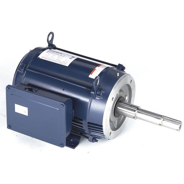 CC Pump Motor, Cap Strt/Ind Run, 7-1/2 HP