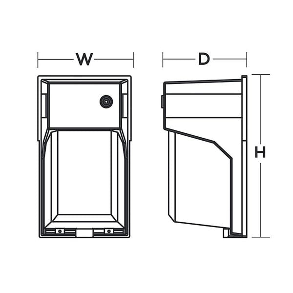 BWSW2400 LED Security Outdoor Light