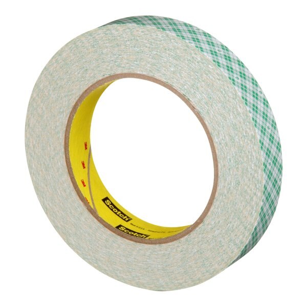 Dbl Side Masking Tape, 6.0 Mil, 3/4x36 yds., Off-Wht, PK48