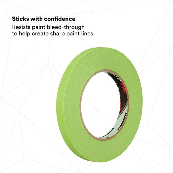 3Mâ¢ 401+/233+ Masking Tape, 6.7 Mil, 1/2