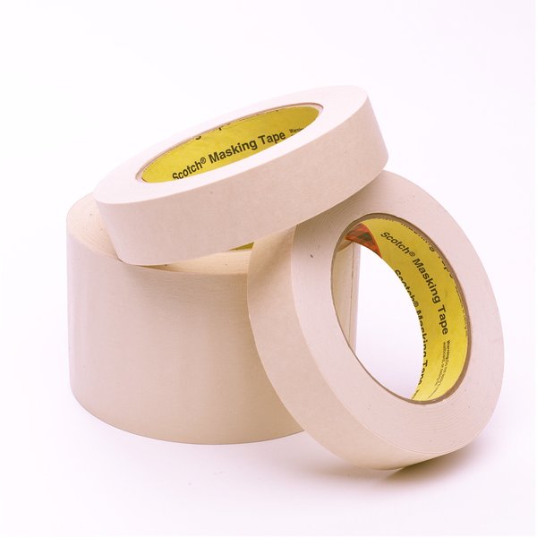 3Mâ¢ 234 Masking Tape, 5.9 Mil, 1/2