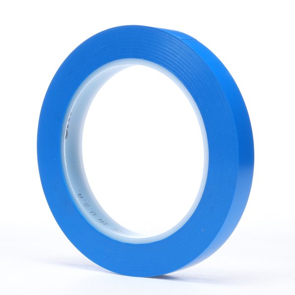 Vinyl Tape, 5.2 Mil, 1/2