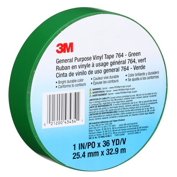 Vinyl Tape, 5.0 Mil, 1